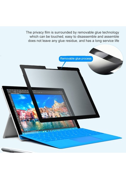 Xphone Store Microsoft Surface Pro 3 Için Peeping Film (Yurt Dışından)