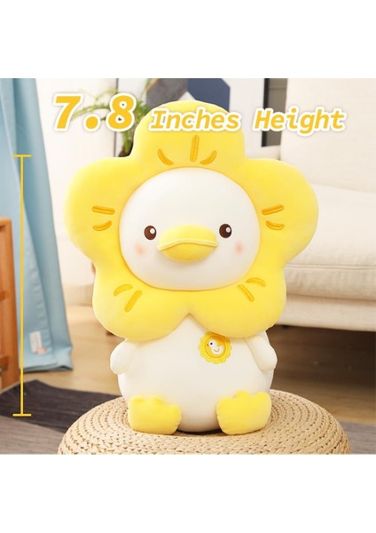 Boutiques Peluş Ördek Doldurulmuş Hayvanlar Yumuşak Sevimli Peluşlar Ördek Peluş Oyuncak Çocuklar Için Çiçek Şeyler Ördek, Pembe, 9.8 Inç (Yurt Dışından)
