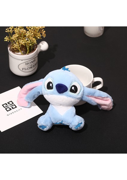 Disney 12CM Dikişli Melek Karikatür Lilo ve Dikişli Peluş Anahtarlık (Yurt Dışından)