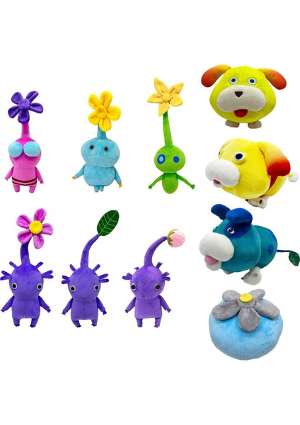 Pikmin Buz ve Yulaf Ezmesi Peluş Sevimli Bitkiler ve Yumuşak Peluş Şekiller (Yurt Dışından)