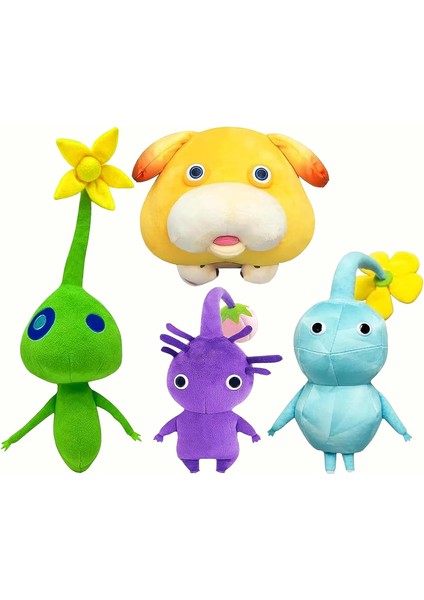 Pikmin Buz ve Yulaf Ezmesi Peluş Sevimli Bitkiler ve Yumuşak Peluş Şekiller (Yurt Dışından)