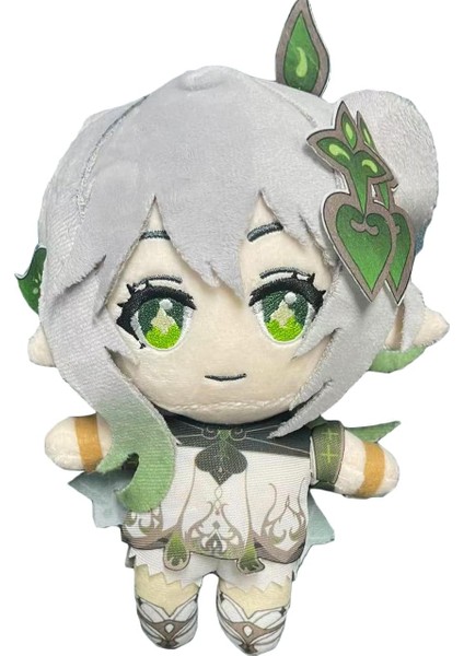 Boutiques Anime Peluş Şekil Sevimli Nahida Peluş Çocuk Çıkarılabilir Maske ile 8 "cosplay Sahne Yumuşak Dolması Koleksiyonu Hayranları Için Hediye (Yurt Dışından)