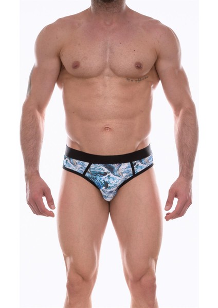 Erkek Desenli Jockstrap Çamaşır