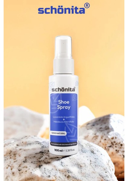Lavanta Ve Çay Ağacı Yağı Içerikli Koku Önleyici Ayak Spreyi - Shoe Spray - 100ml modelleri