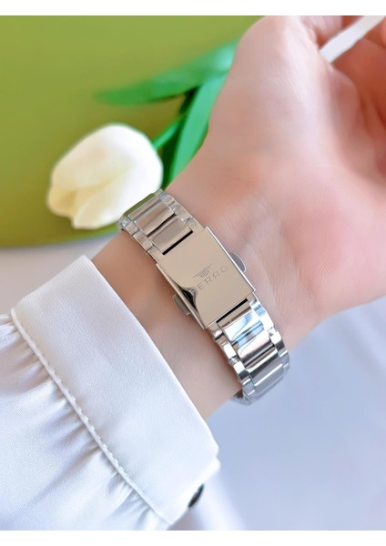Çelik Kordon Iyon Kaplama Kasa 3 Atm Suya Dayanıklı Kadın Kol Saati+Bileklik EFL21469-YA modelleri
