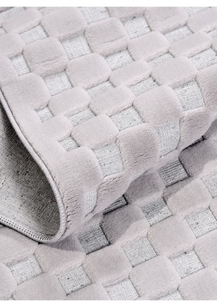 Heler Koleksiyonu HP05 Tozmaz Dekoratif Salon Antre Mutfak Balkon Özel Ölçü Halı Yolluk