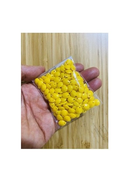 Oya, Abiye, Havlu, Takı, Örgü Vb. El Işleme Plastik Gözyaşı Damla Boncuk. 25GR. Tahmini 195 Adet. fırsatları