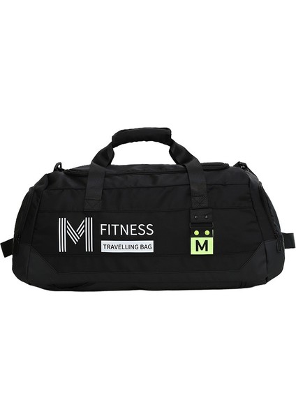 Büyük Kapasiteli Tek Omuz Seyahat Çantası Sırt Çantası Bağımsız Ayakkabı Bölmesi Kuru ve Islak Ayırma Yüzme Spor Spor Çantası Yoga Çantası (Yurt Dışından)