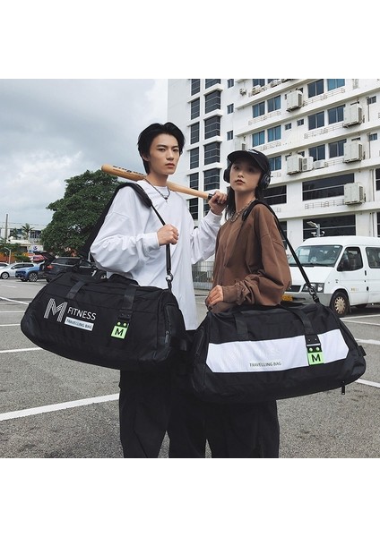 Büyük Kapasiteli Tek Omuz Seyahat Çantası Sırt Çantası Bağımsız Ayakkabı Bölmesi Kuru ve Islak Ayırma Yüzme Spor Spor Çantası Yoga Çantası (Yurt Dışından) fiyatları