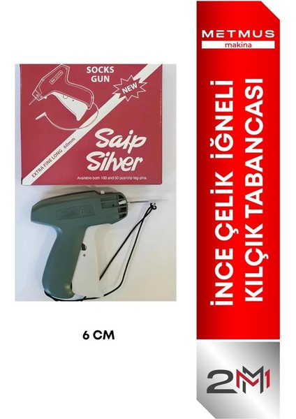 Tabanca 6cm Fine Kılcık Tabancası