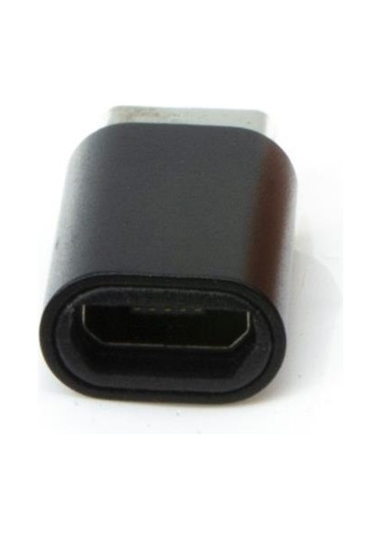 Micro USB Type-C Dönüştürücü Siyah Micro USB to Type-C Çevirici