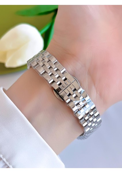 Çelik Kordon Iyon Kaplama Kasa 3 Atm Suya Dayanıklı Kadın Kol Saati+Bileklik EFL40118-YA modelleri