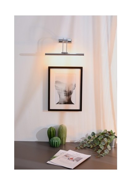 Lighting Art Store Dekoratif Duvar Aplik Banyo Aydınlatması LED Aplik Resim Aydınlatması Ayna Üstü Aydınlatma -Kumandalı 35CM 3000K-6500K Yeni Ev Aydınlatma