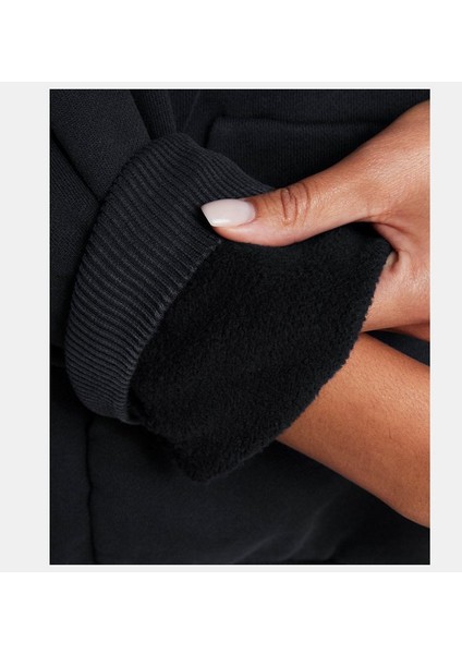 Kadın Ua Icon Heavyweight Fleece Oversized Kapüşonlu Üst 1386485-001 modelleri