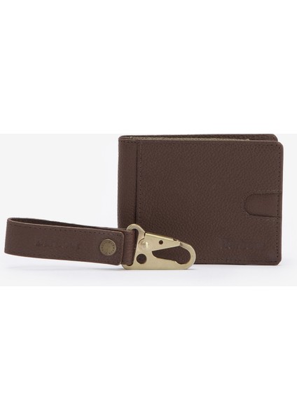 Padbury Deri Cüzdan ve Anahtarlık Hediye Seti BR71 Dk Brown fırsatları