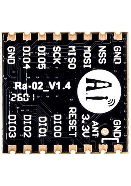 LoRa RA-02 SX1278 433MHz Yayılma Spektrumlu Kablosuz Alıcı Verici Modülü