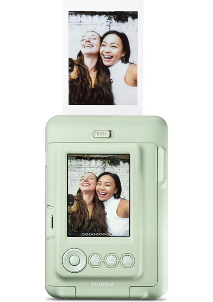 Mini Liplay Hybrid Matcha Green Fotoğraf Makinesi 10'lu Film ve Deri Kılıf Hediye Seti modelleri