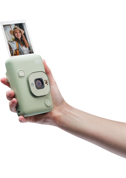 Mini Liplay Hybrid Matcha Green Fotoğraf Makinesi 10'lu Film ve Deri Kılıf Hediye Seti fırsatları