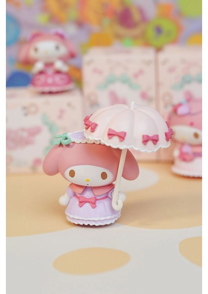 Sanrio Lisanslı My Melody Çay Partisi Serisi Sürpriz Figürlü Kutu Blind Box