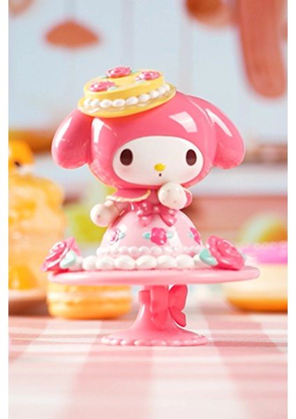 Sanrio Lisanslı My Melody Sürpriz Çay Saati Figürleri Kutu Blind Box