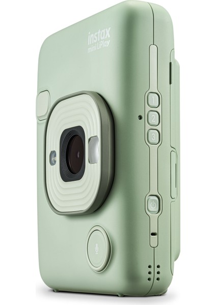 Instax Mini Liplay Hybrid Matcha Green Fotoğraf Makinesi 20'li Film ve Deri Kılıf Hediye Seti indirimleri