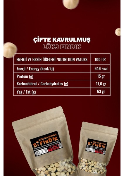 1.kalite Iri Boy Çifte Kavrulmuş Çıtır Iç Fındık %100 Taze Lezzetli Yeni Mahsul 5 kg modelleri