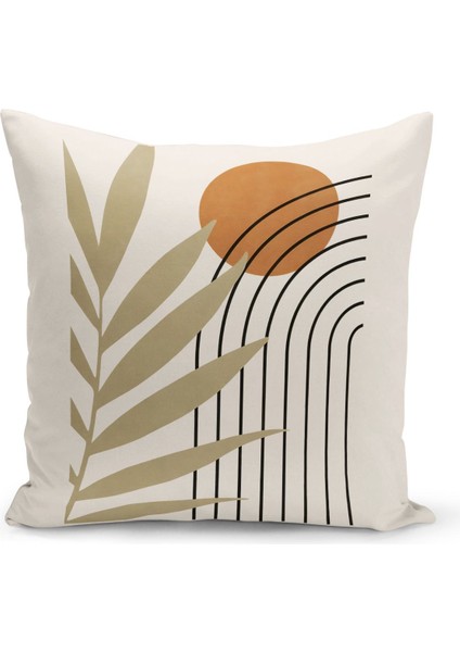 Minimalist Serisi Çift Tarafı Dijital Baskılı 4'Lü Kırlent Kılıfı Seti (Minimalist Cover Set) modelleri