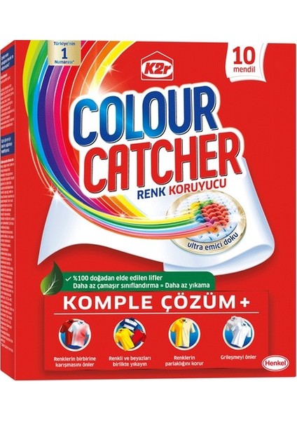 Colour Catcher Renk Koruyucu Mendil 50 'li Set (5pk*10)