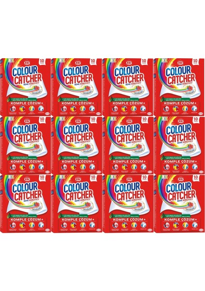 Colour Catcher Renk Koruyucu Mendil 120 'li Set (12PK*10)