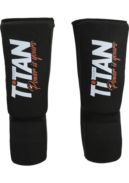 Titan Sport Siyah Bez Ayak Koruyucu Kavallık