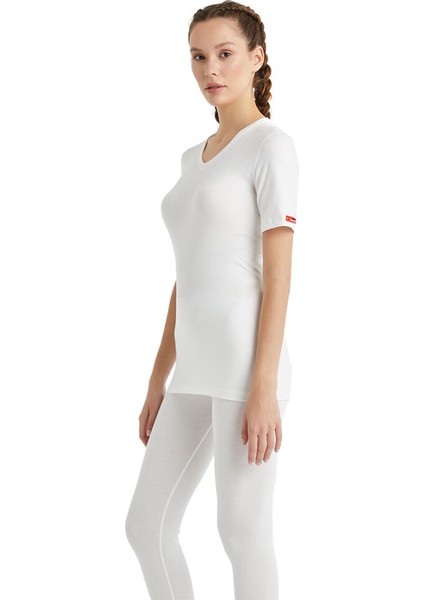 Unisex Termal Tişört 2. Seviye 1263 - Beyaz