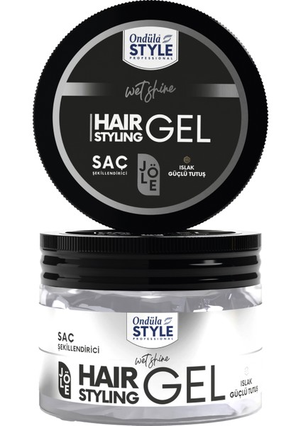 Saç Jölesi | Şekillendirici | Islak Ve Parlak Sert Tutuş- Gray300ml