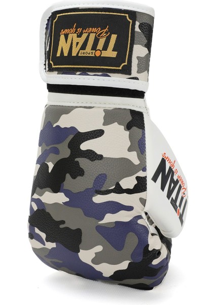 Mor Kamuflaj Boks Eldiveni