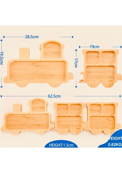 Lokomotif Puzzle Bambu Tabak