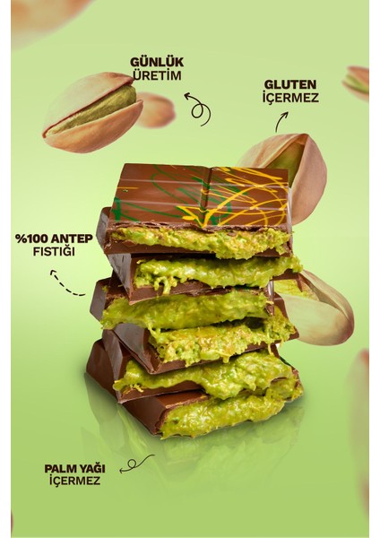 Şekersiz Antep Fıstığı Ezmesi Katkısız Taze Çekim Doğal Sürülebilir Kahvaltılık %100 Antep 1 kg