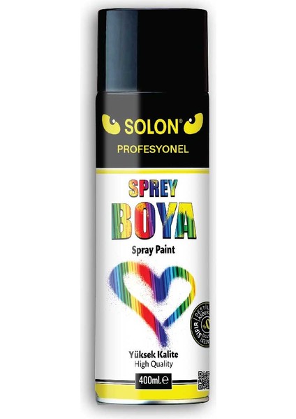 5 Adet Sprey Boya Sarı 400 ml