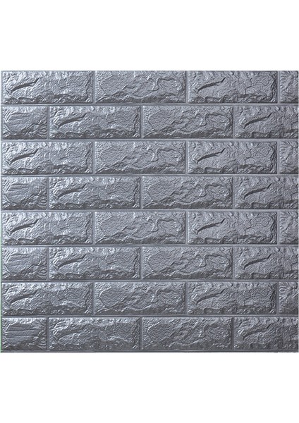 20 Adet, 3D Duvar Panelleri Soyma Duvar Kağıdı Çıkartması Kendinden Yapışkanlı Su Geçirmez Köpük Iç Duvar Dekoru, Banyo, Ev Dekorasyonu Için, 70CMX77CM (Yurt Dışından)