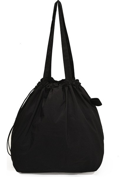 Omuz Çantası Çapraz Çanta Taşınabilir Yüksek Kaliteli Naylon Bakımı Kolay Kumaş Sokak Stili Stili, Siyah (Yurt Dışından)