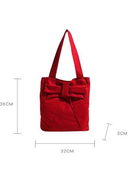 Omuz Çantası Çapraz Çanta Taşınabilir Yüksek Kaliteli Naylon Kumaş Taze Stil Dikey Kare Stil , Kırmızı (Yurt Dışından) fiyatları