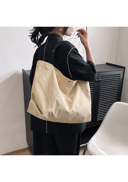 Omuz Çantası Çapraz Çanta Taşınabilir Yüksek Kaliteli Aşınmaya Dayanıklı Kanvas Kumaş Çok Yönlü Stiller ve Geniş Kapasite, Haki (Yurt Dışından) modelleri