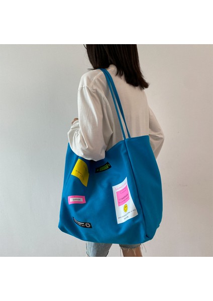 Omuz Çantası Çapraz Çanta Taşınabilir Yüksek Kaliteli Kanvas Kumaş Şık ve Sade Stil, Yeşil (Yurt Dışından) modelleri