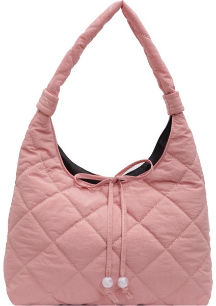 Omuz Çantası Çapraz Çanta Taşınabilir Yüksek Kaliteli ve Dayanıklı Kumaşlar Şık ve Sade Tarz, Pembe (Yurt Dışından)