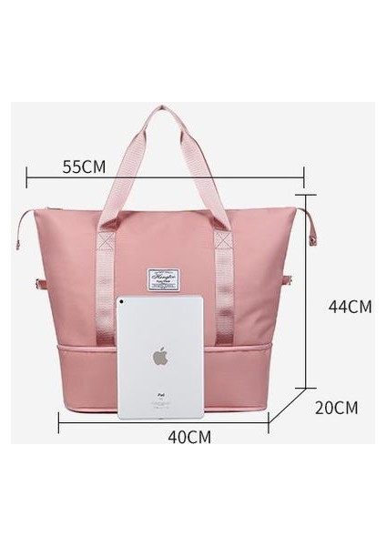 Omuz Çantası Çapraz Çanta Taşınabilir Yüksek Kaliteli Naylon Aşınmaya Dayanıklı Malzeme Kentsel Moda Stili, Pembe (Yurt Dışından) modelleri