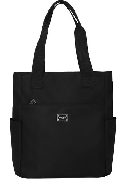 Omuz Çantası Çapraz Çanta Taşınabilir Yüksek Kaliteli Oxford Kumaş Malzemesi Kentsel Moda Stili, Siyah (Yurt Dışından)