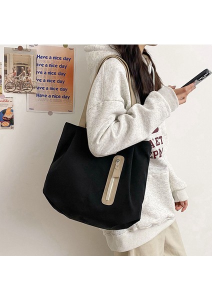 Omuz Çantası Çapraz Çanta Taşınabilir Yüksek Kaliteli Naylon Aşınmaya Dayanıklı Malzeme Kentsel Moda Stili, Beyaz (Yurt Dışından) fiyatları