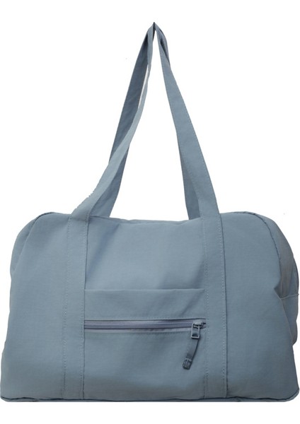 Omuz Çantası Çapraz Çanta Taşınabilir Yüksek Kaliteli Naylon Malzeme Basit ve Popüler Stil, Mavi (Yurt Dışından)