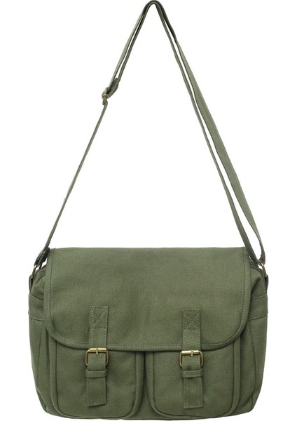 Omuz Çantası Çapraz Çanta Taşınabilir Yüksek Kaliteli Tuval Malzemesi Yeni Stil , Yeşil (Yurt Dışından)