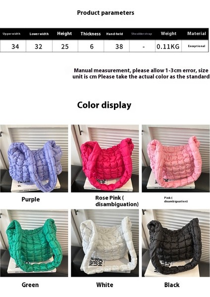 Omuz Çantası Çapraz Çanta Taşınabilir Kaliteli Işçılik Özel Malzemeler Sade Sokak Stili, Yeşil (Yurt Dışından) modelleri