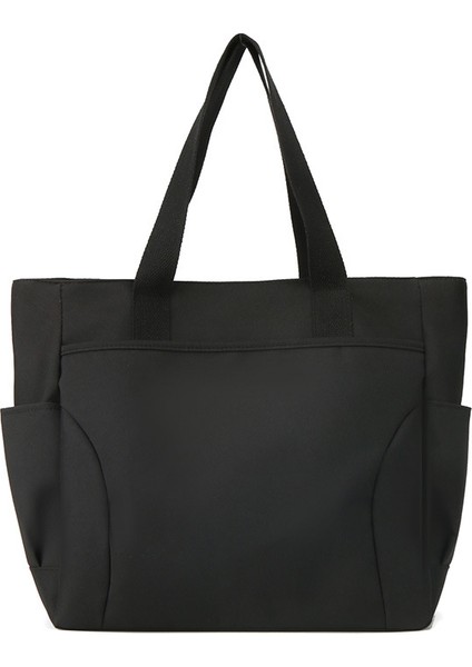 Omuz Çantası Çapraz Çanta Taşınabilir Yüksek Kaliteli Aşınmaya Dayanıklı Kumaş Malzemesi Kentsel Moda Stili, Siyah (Yurt Dışından)