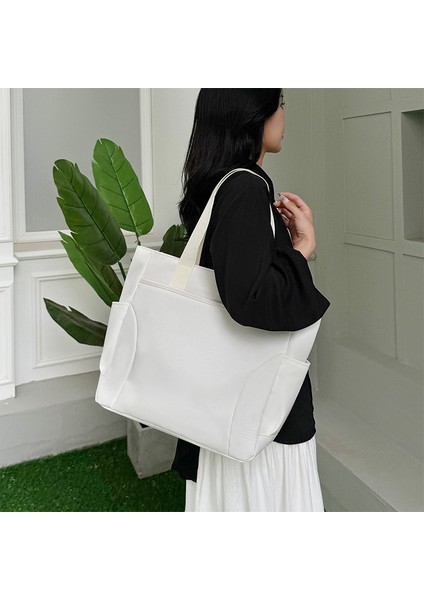 Omuz Çantası Çapraz Çanta Taşınabilir Yüksek Kaliteli Aşınmaya Dayanıklı Kumaş Malzemesi Kentsel Moda Stili, Siyah (Yurt Dışından) fiyatları